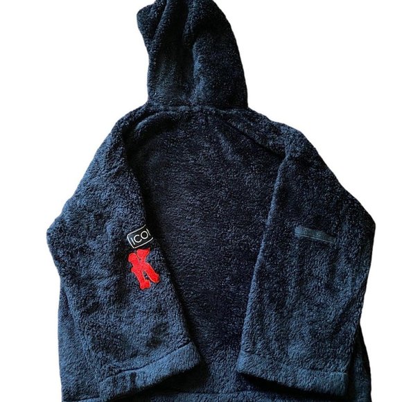 Kendall and Kylie Iconic black oversized Sherpa jacket - Picture 2 of 5